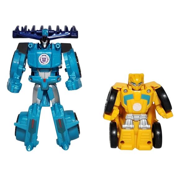 Transformers 4.25" Thunderhoof And 2.5" Bumblebee Lot Pre-owned - Picture 1 of 6